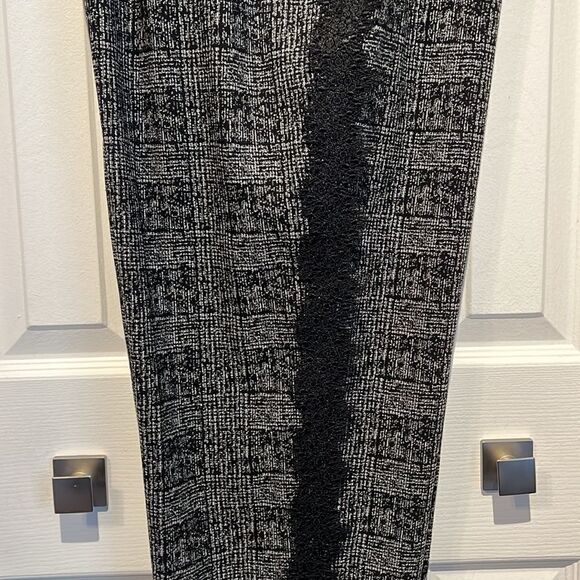 Frank Lyman Black, Grey ,Silver Straight Leg Pants Size 22 NWT - Picture 12 of 14